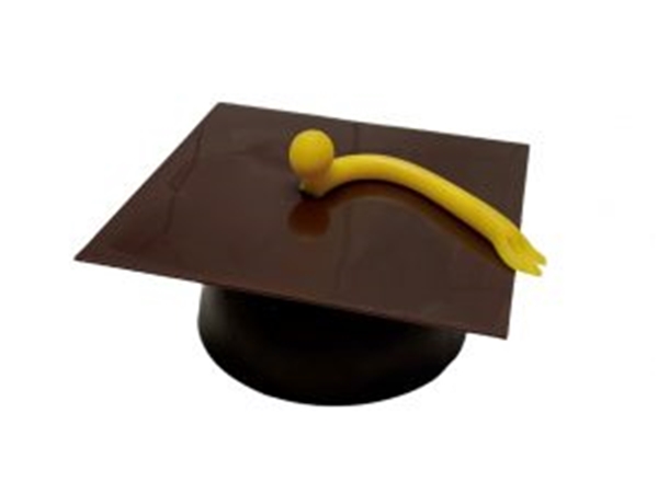 Geslaagd chocolade bombe
