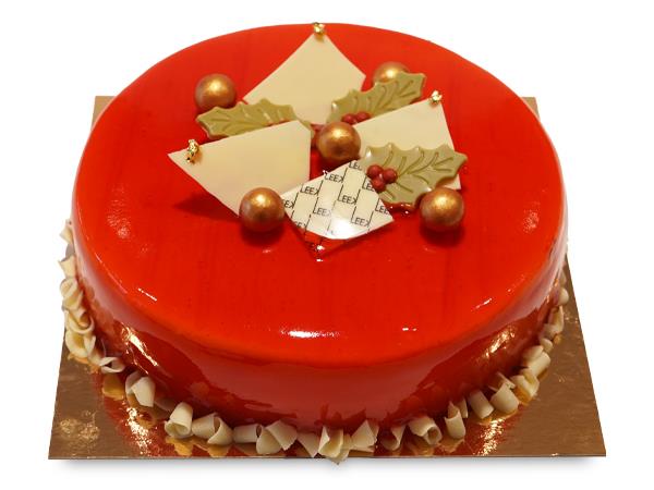 Witte Chocolade Stoofpeer taartje