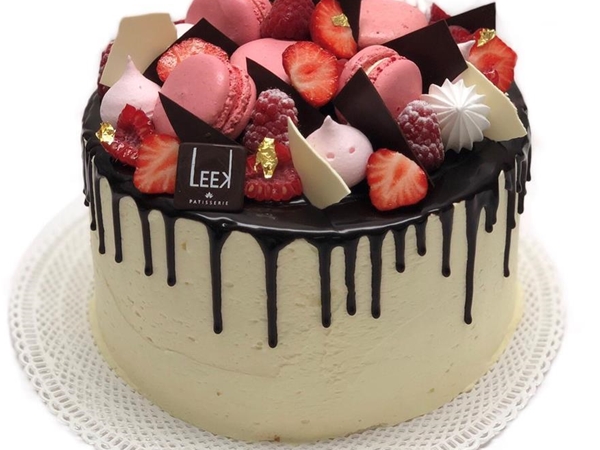 Drip Cake Chocolade Wit